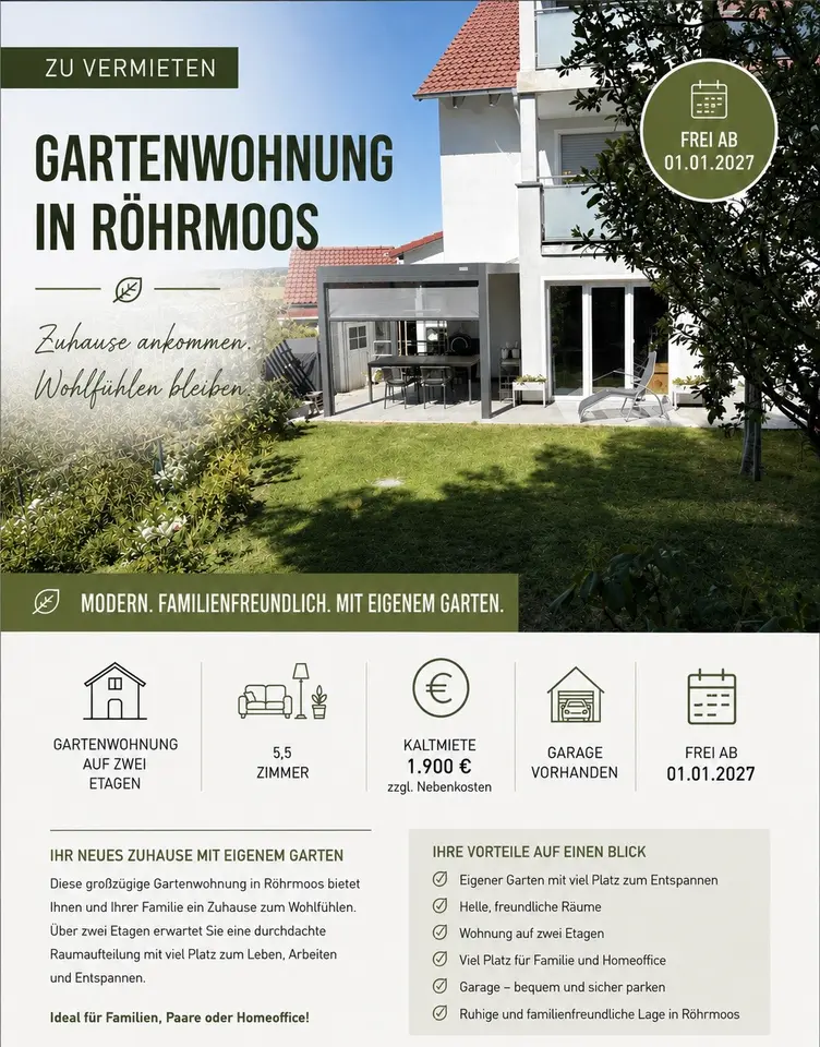 6 Zimmer Wohnung mit 120 m² in Dachau – Bild 3