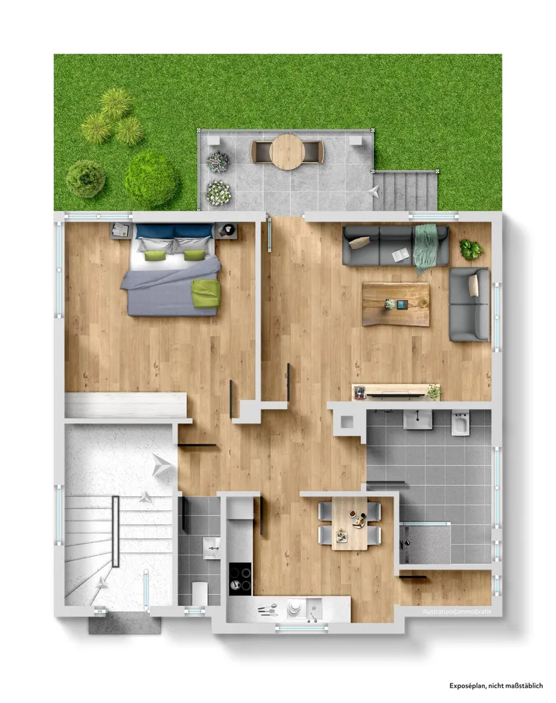 2 Zimmer Wohnung mit 62 m² in Reutlingen – Bild 5