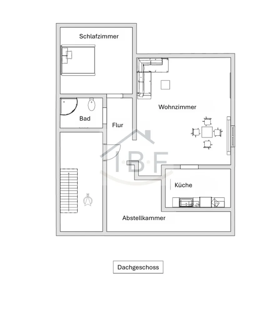 2 Zimmer Wohnung mit 47 m² in Siegen – Bild 9