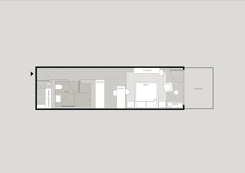 WG-Zimmer mit 36 m² in Stuttgart – Bild 8