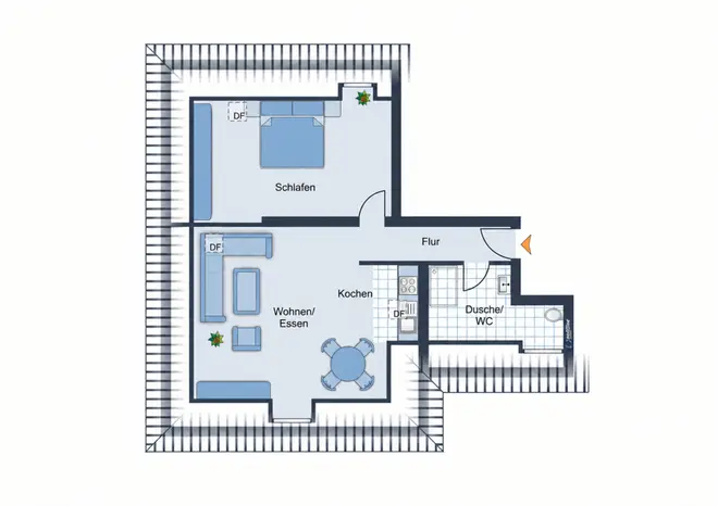 2 Zimmer Wohnung mit 63 m² in Krefeld – Bild 7