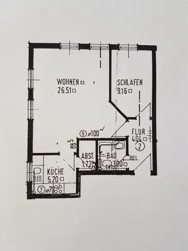 2 Zimmer Wohnung mit 50 m² in Bremen – Bild 10