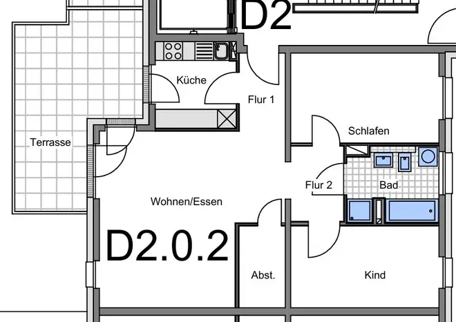 4 Zimmer Wohnung mit 89 m² in Darmstadt – Bild 7