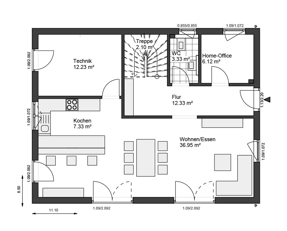 5 Zimmer Haus mit 160 m² in Kleve – Bild 3