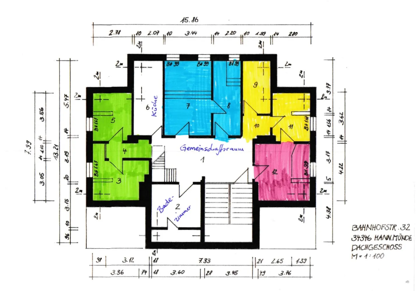 2 Zimmer Wohnung mit 35 m² in Fulda – Bild 12