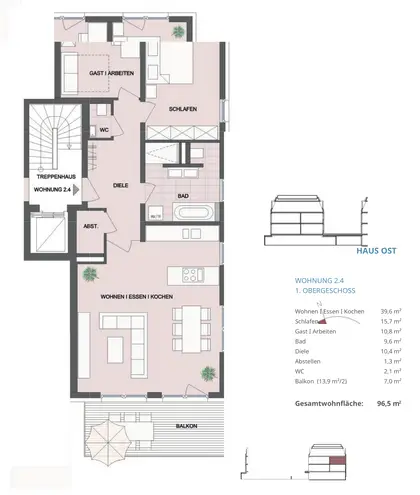 3 Zimmer Wohnung mit 96 m² in Heidelberg – Bild 5