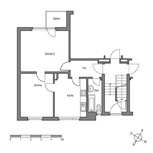2 Zimmer Wohnung mit 56 m² in Bielefeld – Bild 6