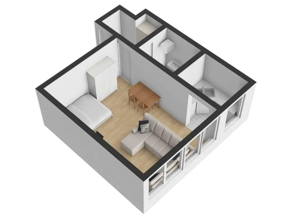 Studio mit 33 m² in Neu-Isenburg – Bild 8