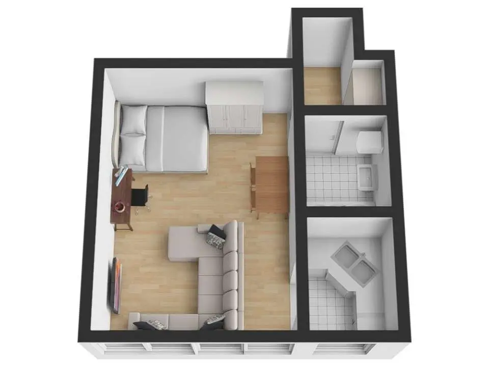 Studio mit 33 m² in Neu-Isenburg – Bild 9