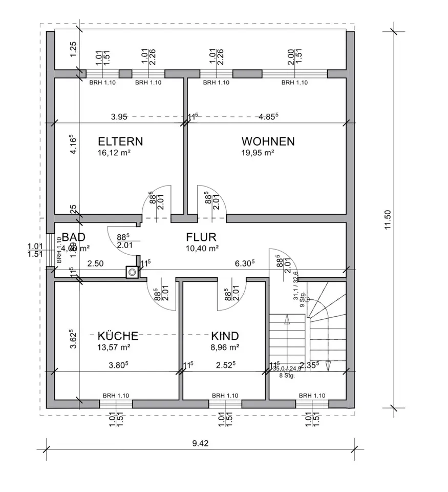 3 Zimmer Wohnung mit 79 m² in Darmstadt – Bild 6