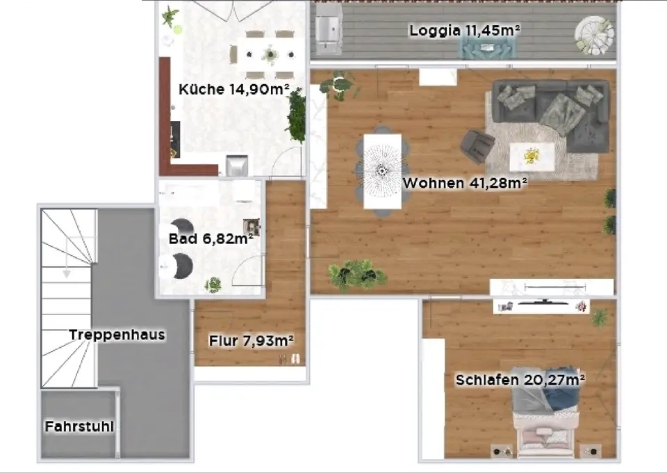 3 Zimmer Wohnung mit 97 m² in Dietzenbach – Bild 9