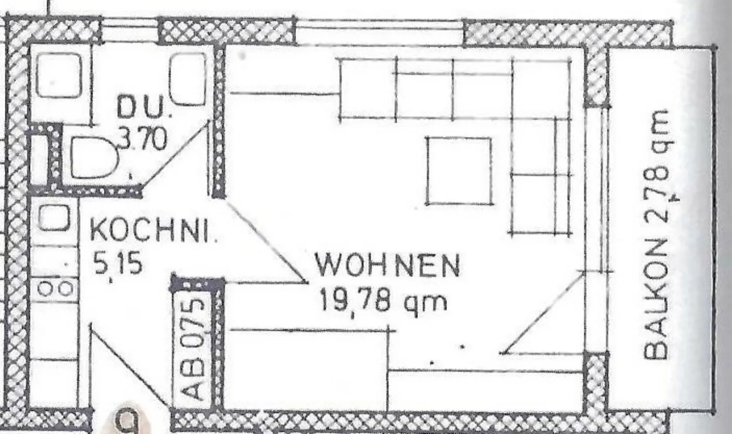 1 Zimmer Wohnung mit 30 m² in Kaiserslautern – Bild 6
