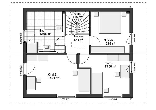 3 Zimmer Haus mit 130 m² in Kassel – Bild 3