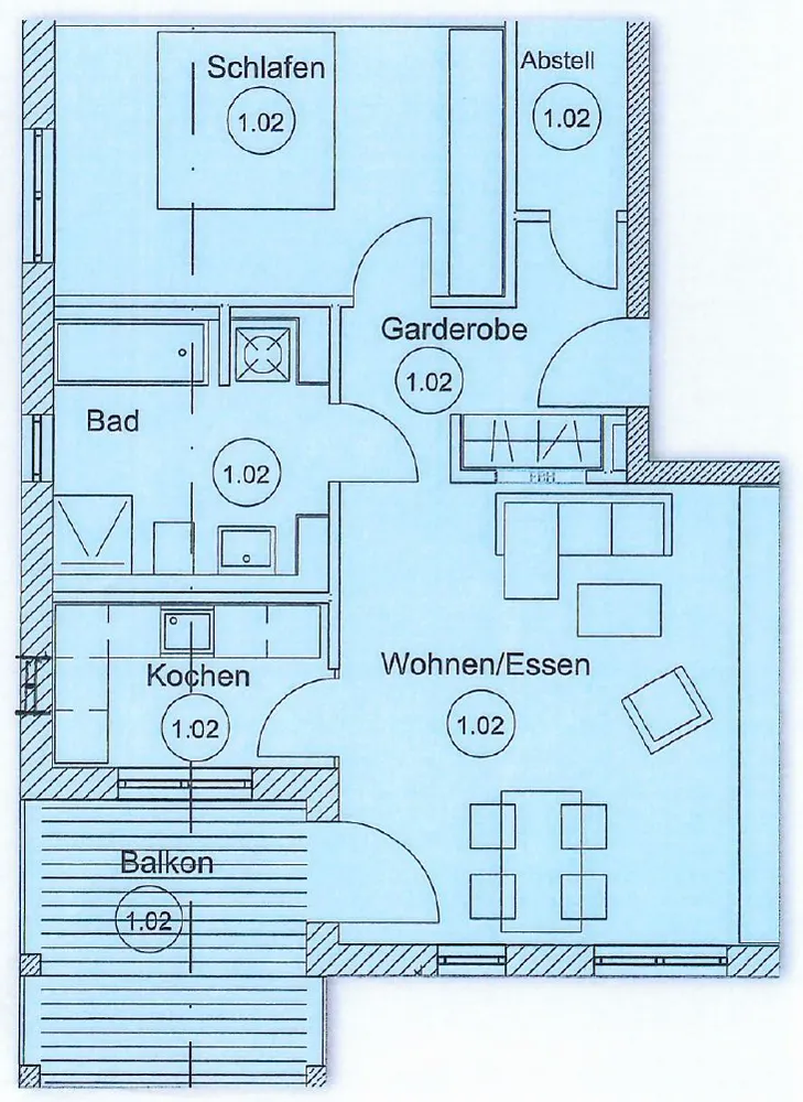 2 Zimmer Wohnung mit 70 m² in Landshut – Bild 10