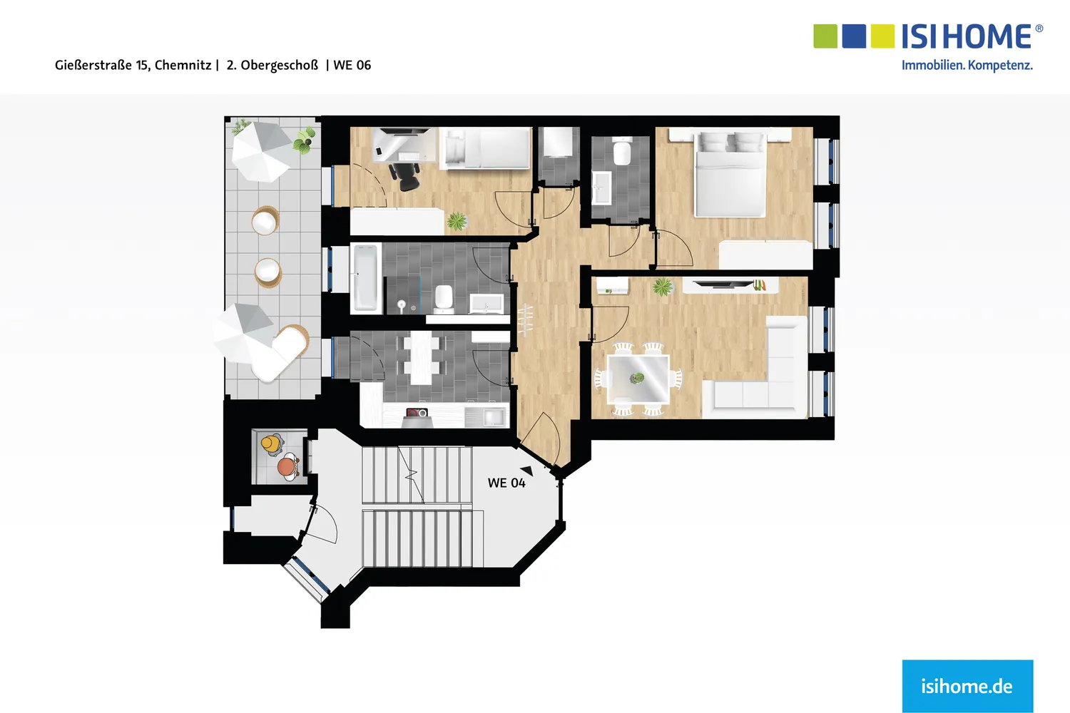 3 Zimmer Wohnung mit 79 m² in Chemnitz – Bild 12