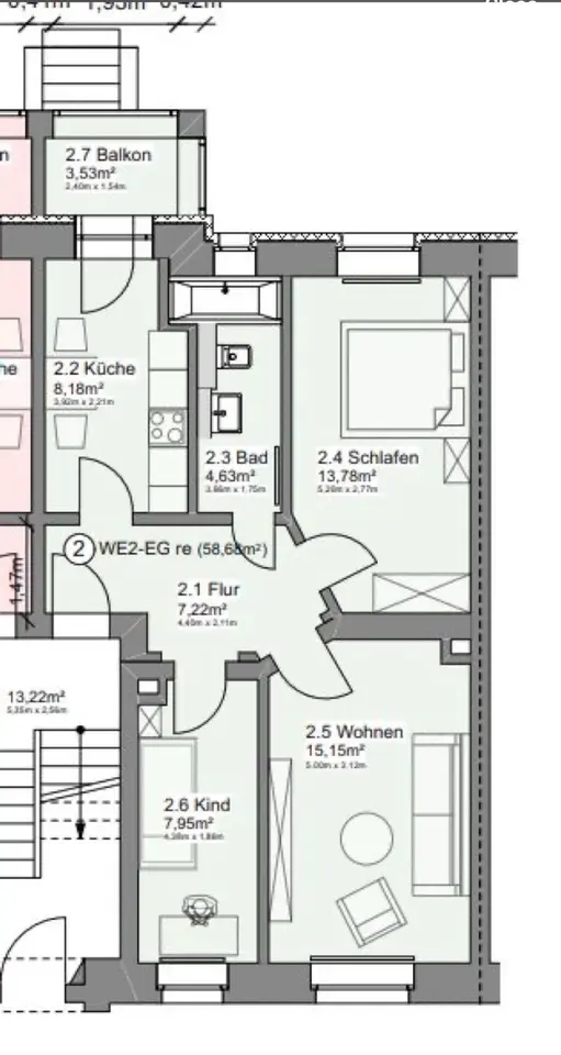 WG-Zimmer mit 8 m² in Leipzig – Bild 8