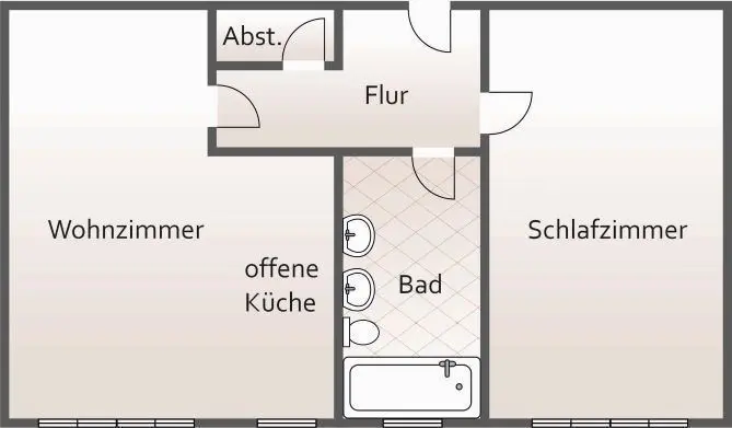 2 Zimmer Wohnung mit 63 m² in Plauen – Bild 7