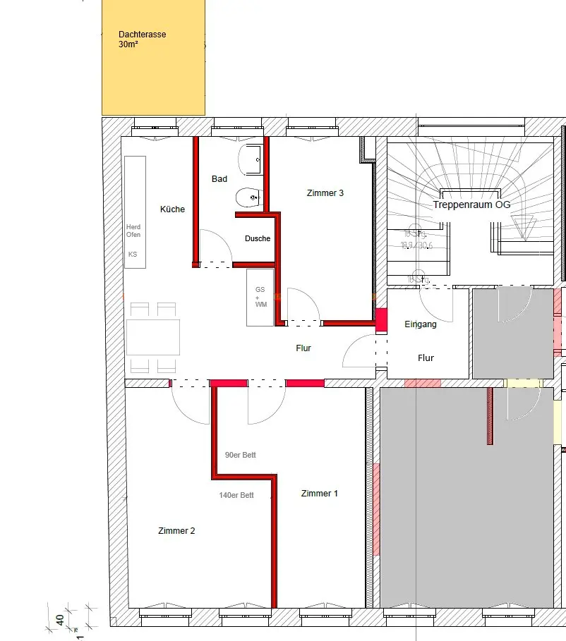 WG-Zimmer mit 77 m² in Greifswald – Bild 6