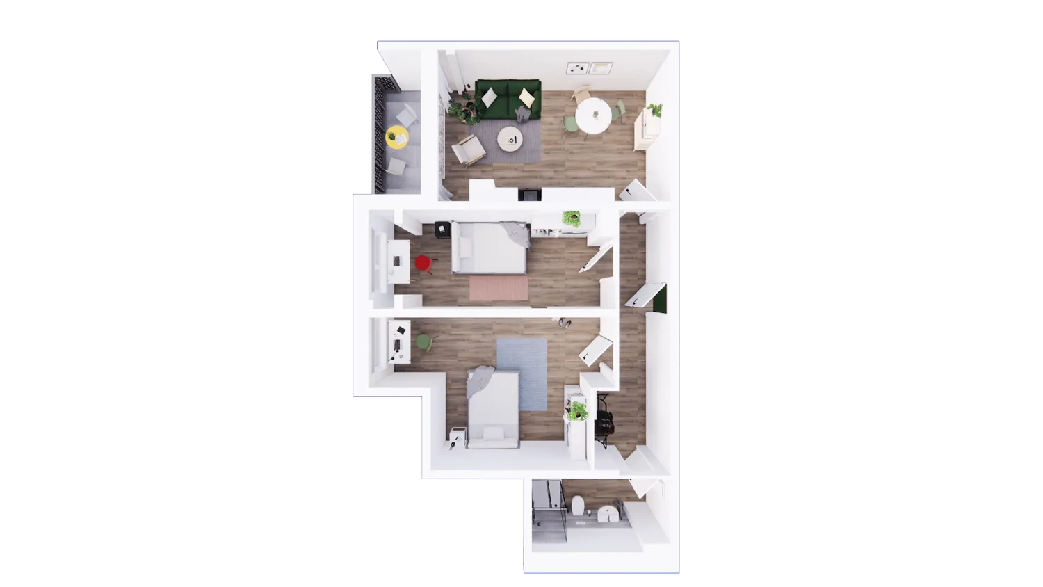 WG-Zimmer mit 14 m² in Aachen – Bild 1
