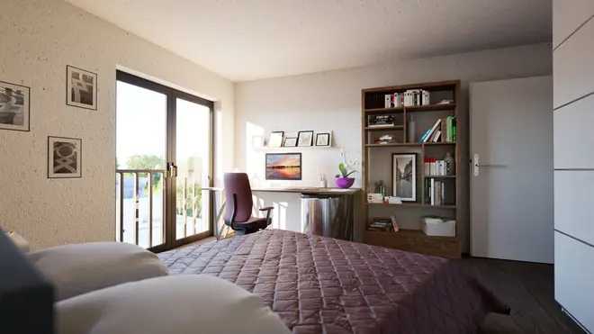 2 Zimmer Wohnung mit 44 m² in Saarbrücken – Bild 8