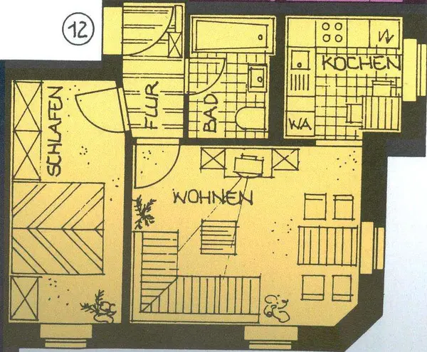 2 Zimmer Wohnung mit 44 m² in Chemnitz – Bild 10