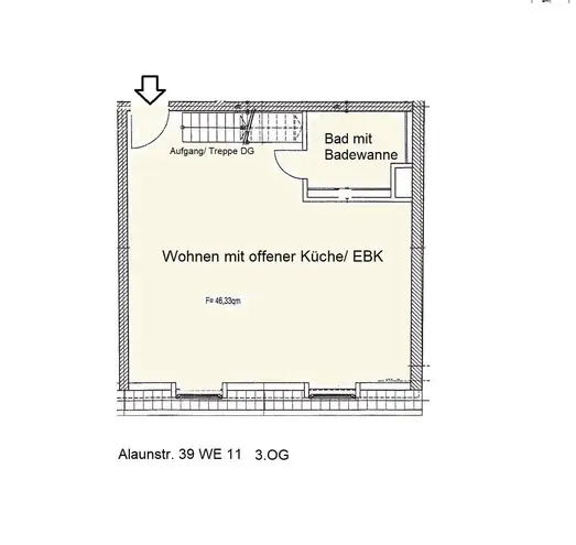 2 Zimmer Wohnung mit 80 m² in Dresden – Bild 4