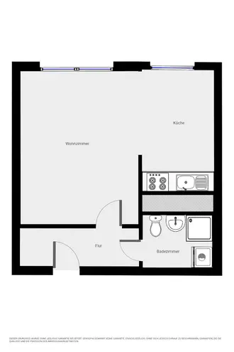 1 Zimmer Wohnung mit 33 m² in Leipzig – Bild 10