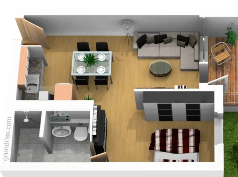 2 Zimmer Wohnung mit 39 m² in Oldenburg – Bild 5