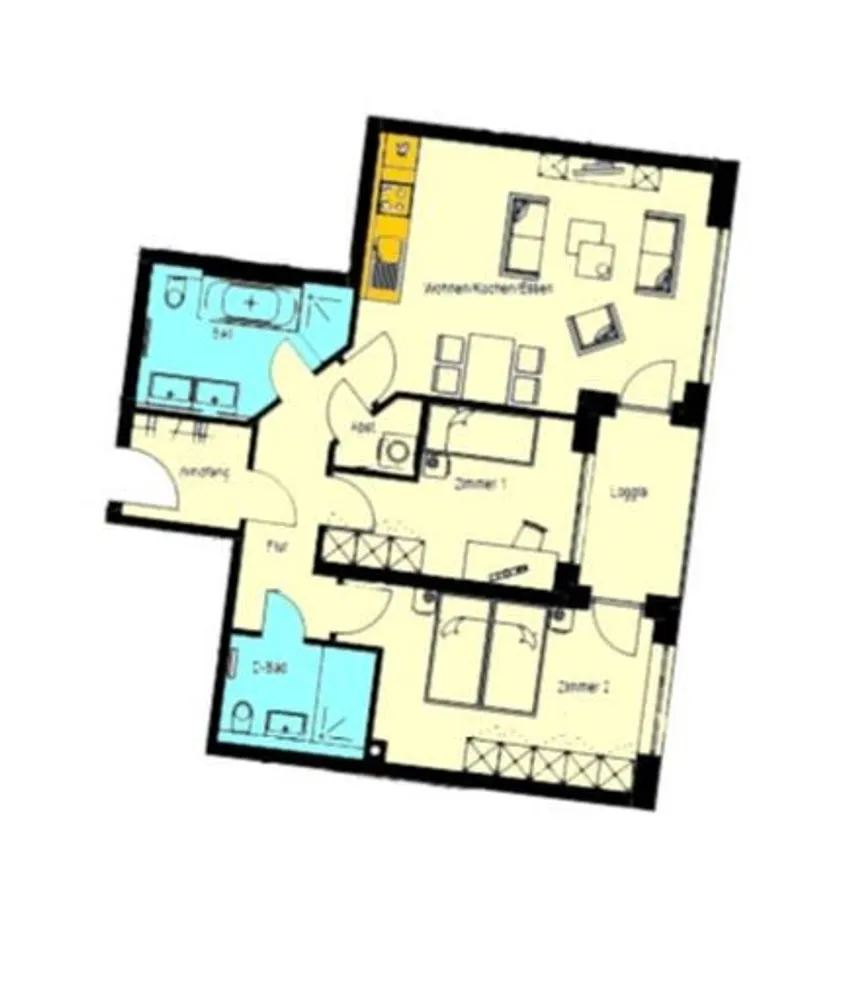 3 Zimmer Wohnung mit 84 m² in Leipzig – Bild 9