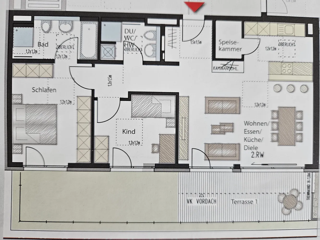 3 Zimmer Wohnung mit 95 m² in Stuttgart – Bild 2