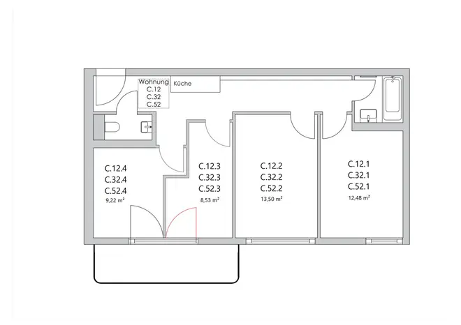 WG-Zimmer mit 8 m² in Berlin – Bild 5