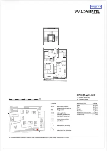 2 Zimmer Wohnung mit 52 m² in Köln – Bild 12