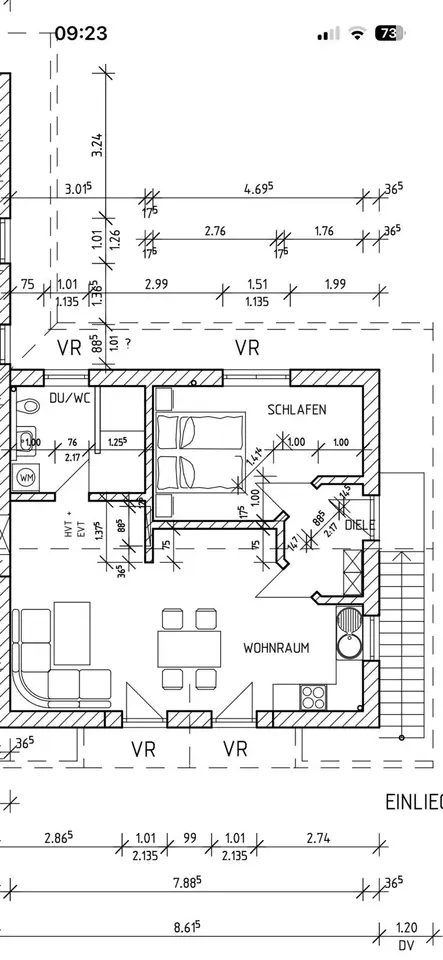 1 Zimmer Wohnung mit 60 m² in Kempten – Bild 5