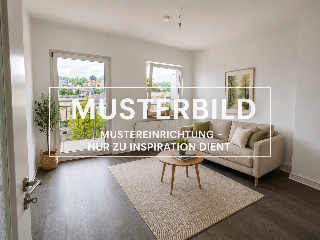 2 Zimmer Wohnung mit 58 m² in Hagen – Bild 1