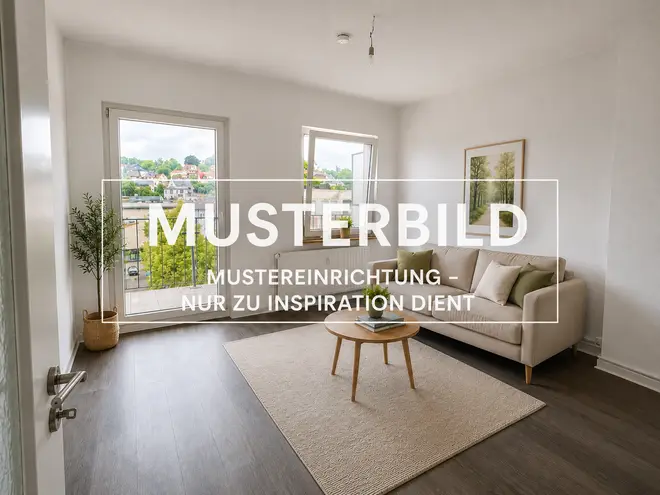 2 Zimmer Wohnung mit 58 m² in Hagen – Bild 1