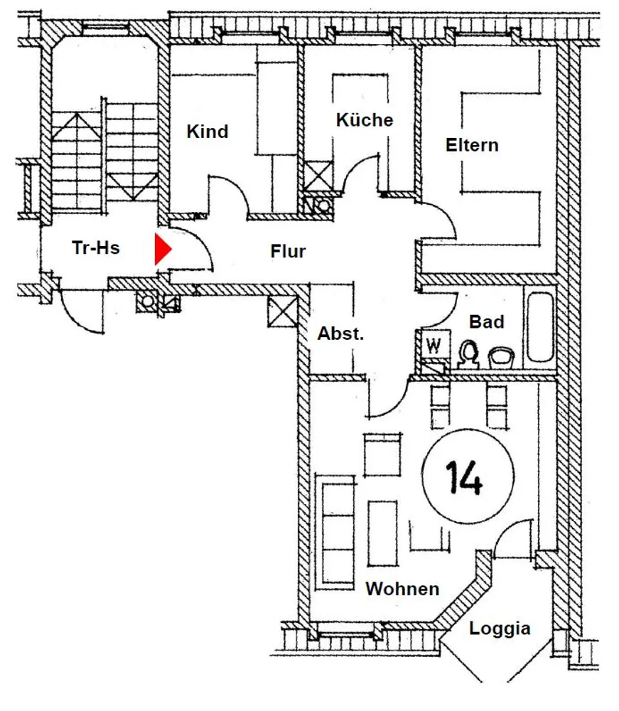 3 Zimmer Wohnung mit 74 m² in Aschaffenburg – Bild 11