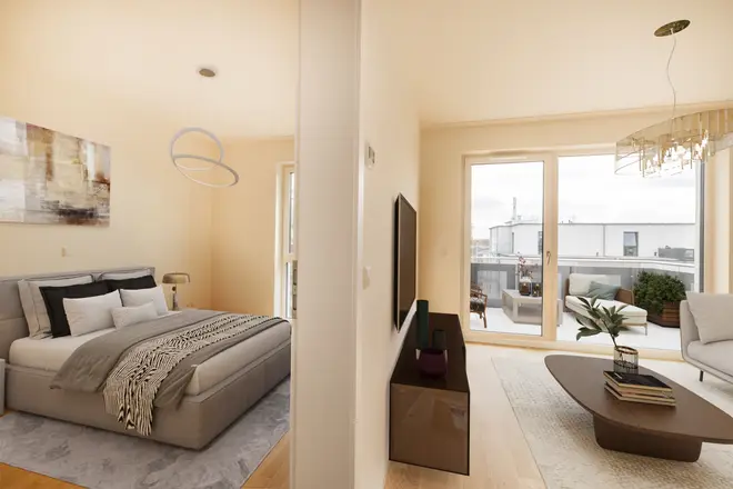 2 Zimmer Wohnung mit 57 m² in Rostock – Bild 3