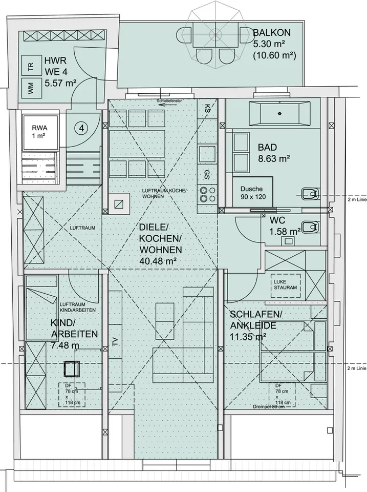 3 Zimmer Wohnung mit 80 m² in Zwickau – Bild 5