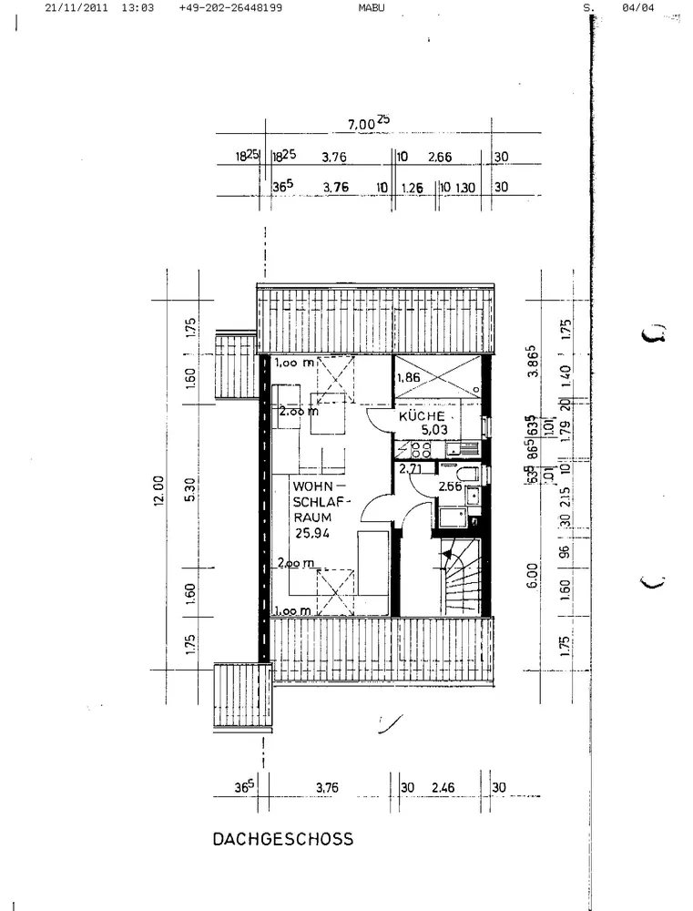 1 Zimmer Wohnung mit 38 m² in Wuppertal – Bild 12