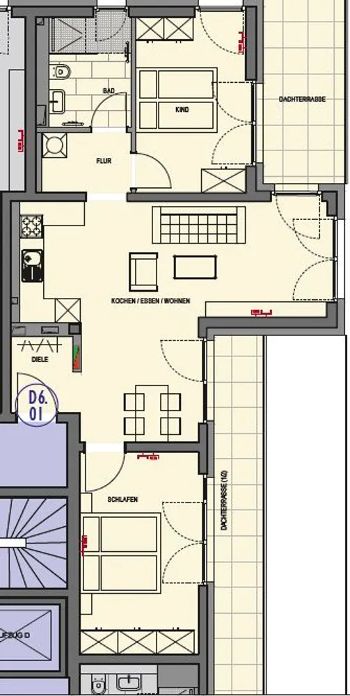 3 Zimmer Wohnung mit 77 m² in Offenbach am Main – Bild 8