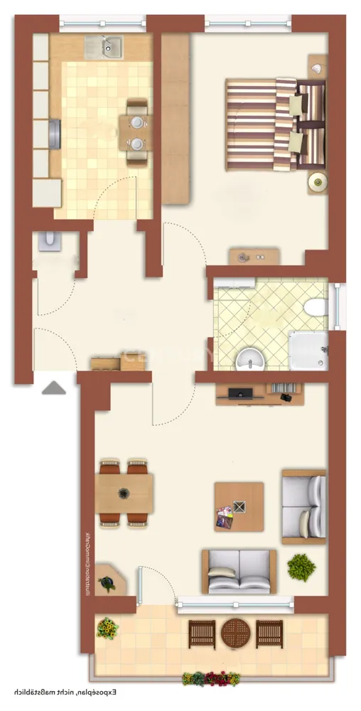 2 Zimmer Wohnung mit 60 m² in Hagen – Bild 9