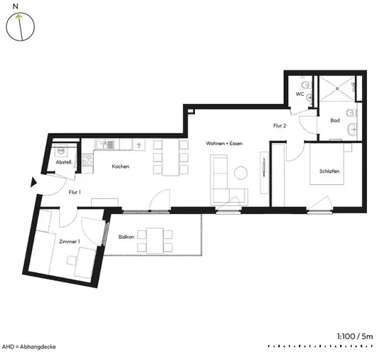 3 Zimmer Wohnung mit 81 m² in Hannover – Bild 3