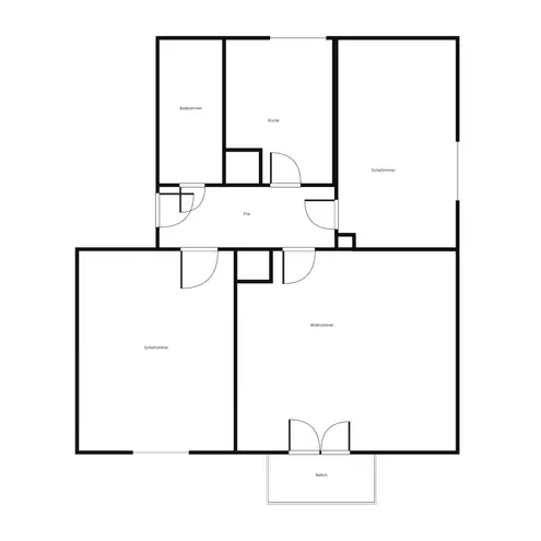 3 Zimmer Wohnung mit 63 m² in Karlsruhe – Bild 2