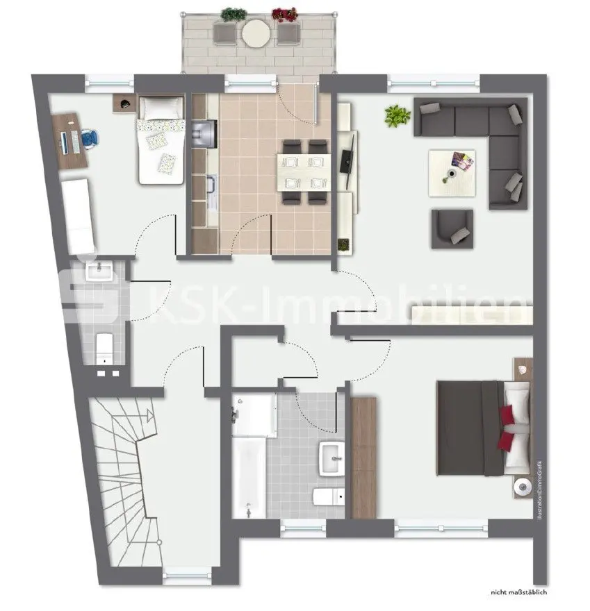 3 Zimmer Wohnung mit 75 m² in Elsdorf – Bild 5