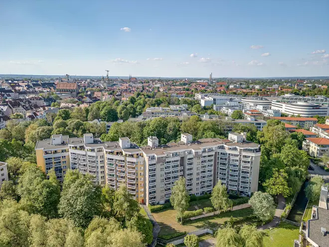 2 Zimmer Wohnung mit 61 m² in Augsburg – Bild 1