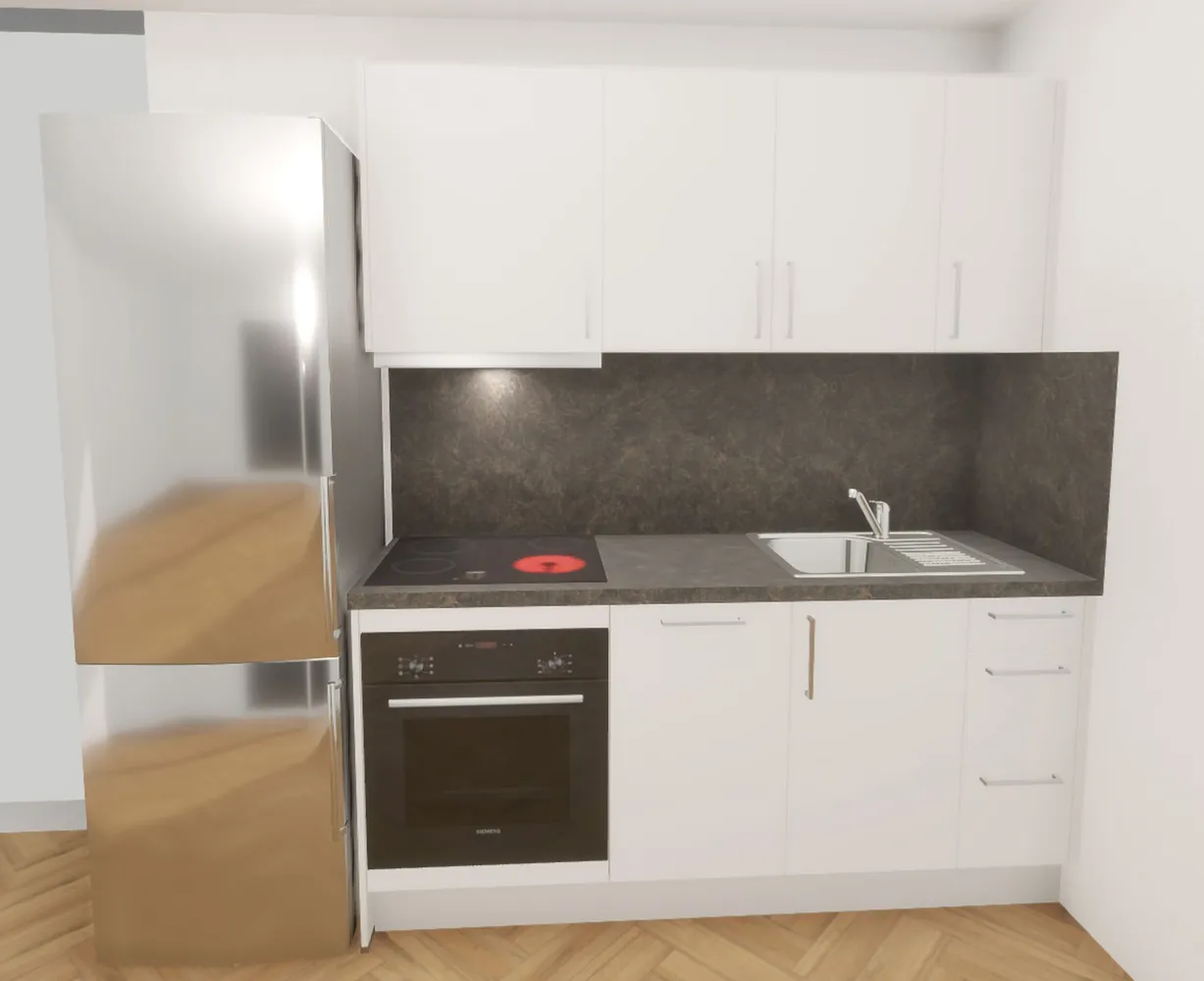 1 Zimmer Wohnung mit 33 m² in Augsburg – Bild 1