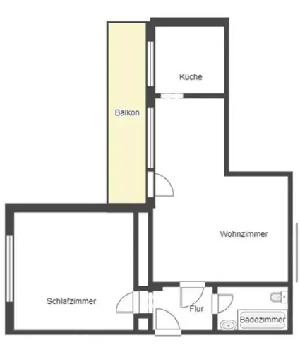 2 Zimmer Wohnung mit 55 m² in Oberhausen – Bild 8