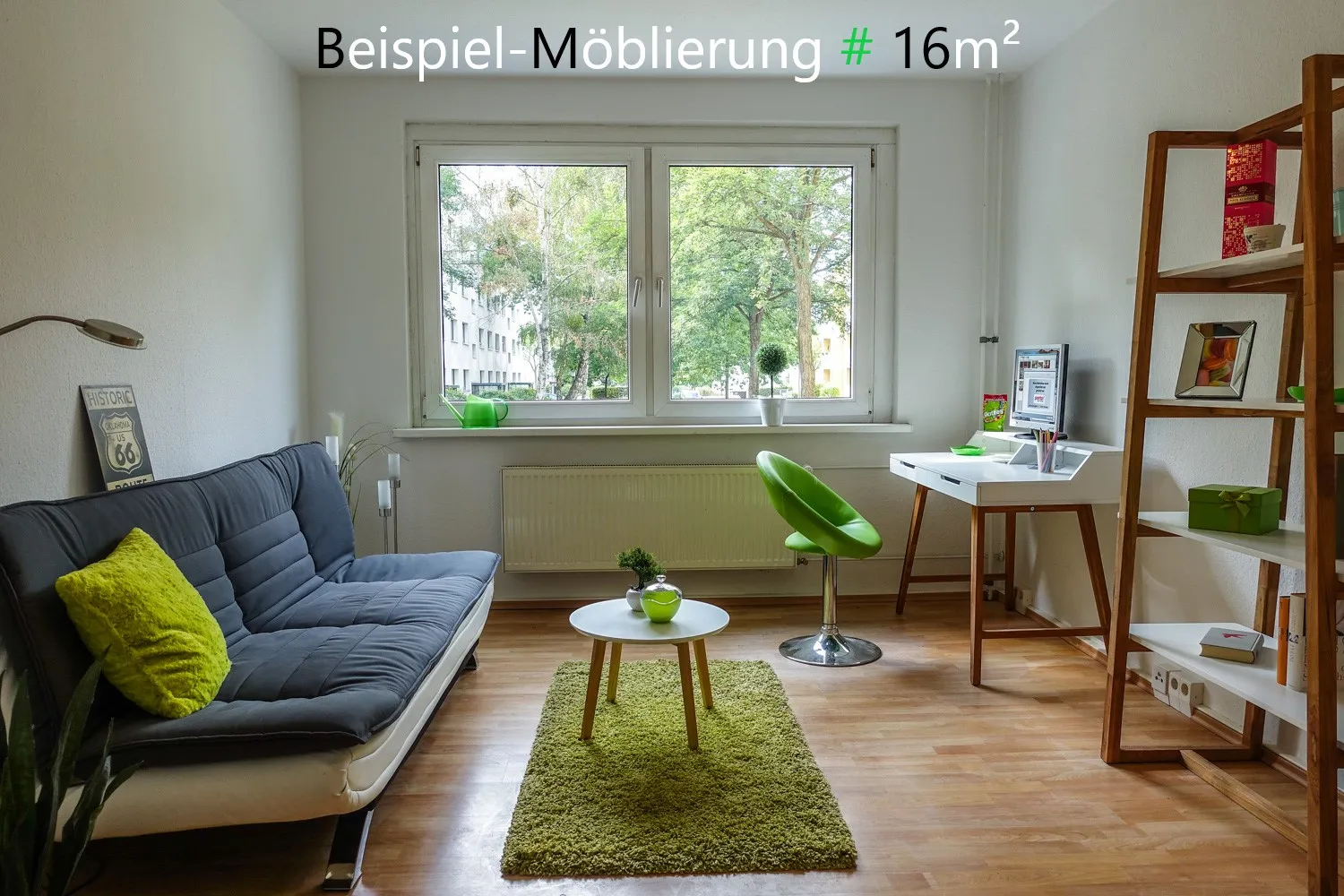 1 Zimmer Wohnung mit 16 m² in Potsdam – Bild 2