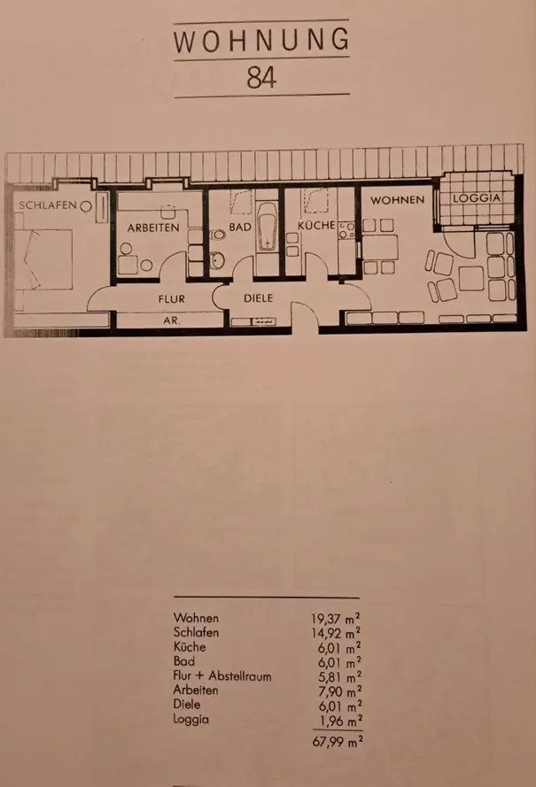 3 Zimmer Wohnung mit 68 m² in Fürth – Bild 10