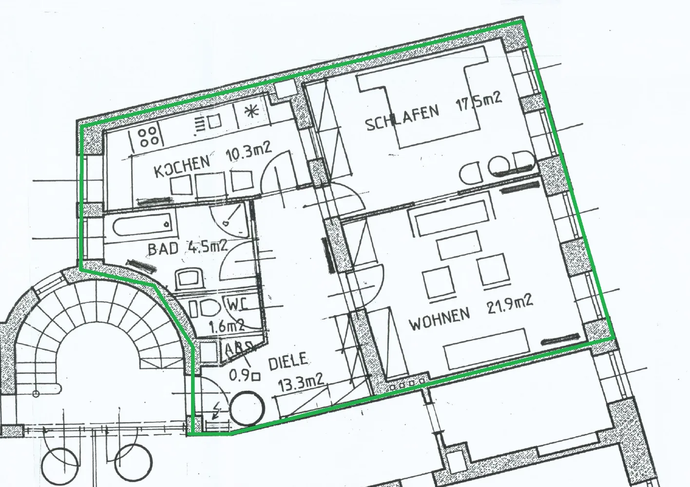 2 Zimmer Wohnung mit 70 m² in Görlitz – Bild 6